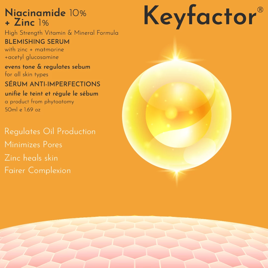 Kf-Niacinamide 10% + Zinc 1% -50Ml.